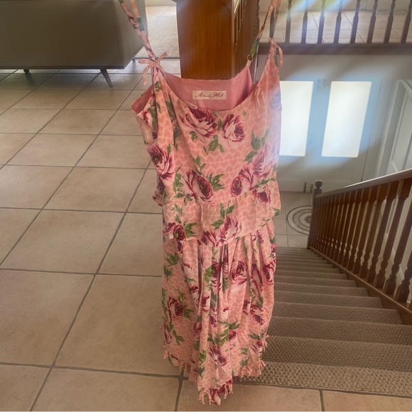 Allanah Hill size 10 pink floral dress - Picture 2 of 5